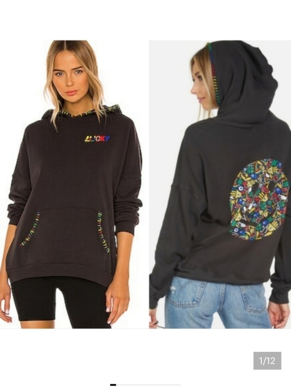 Lauren Moshi Lucky hoodie